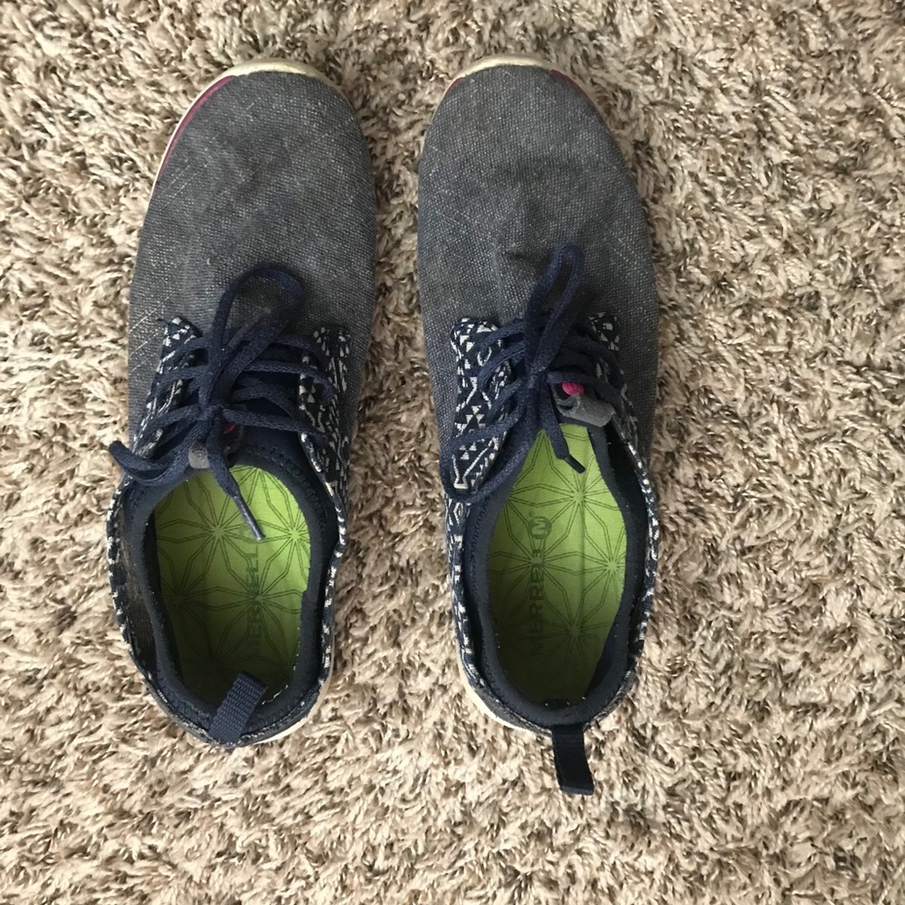 Merrell Navy Aztec Sneaker